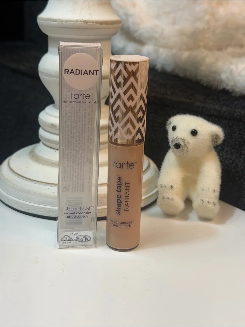 TARTE Shape Tape Radiant 35H Med Honey Concealer Double Duty Beauty
